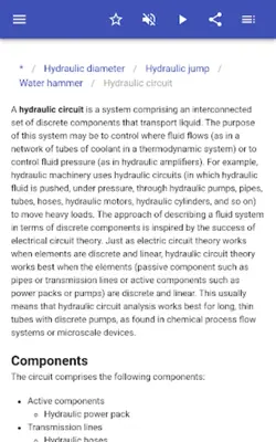 Hydraulics android App screenshot 4